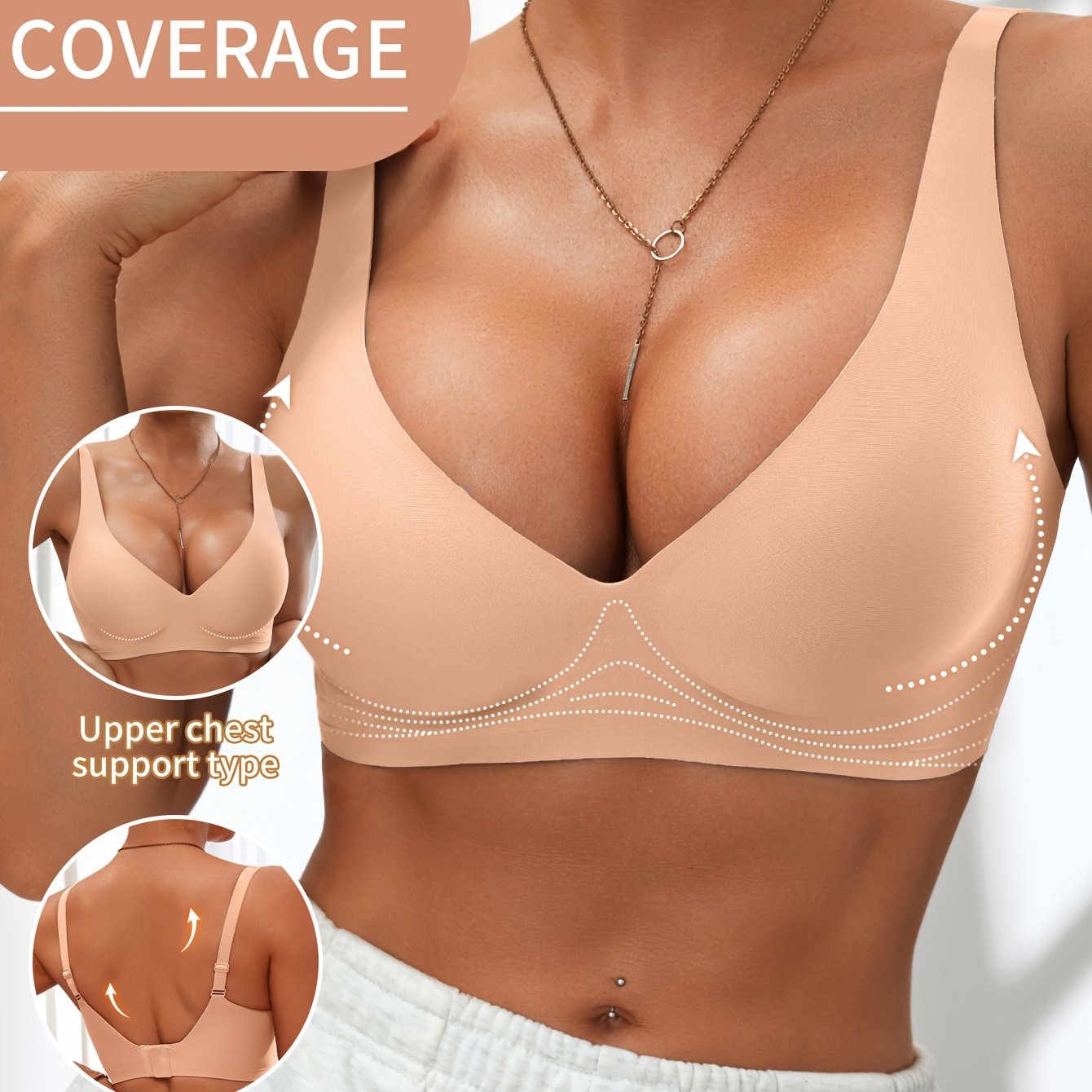 Isendra - Push-Up Beha met Hoge Comfort en Bedekking