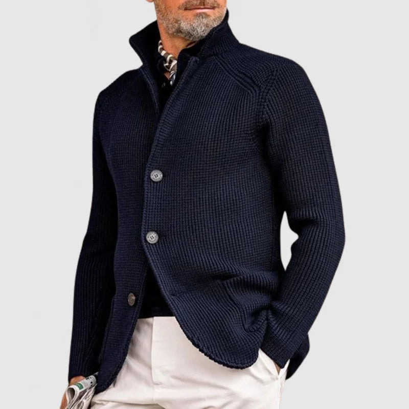 Arnaud - Heren Retro Cardigan