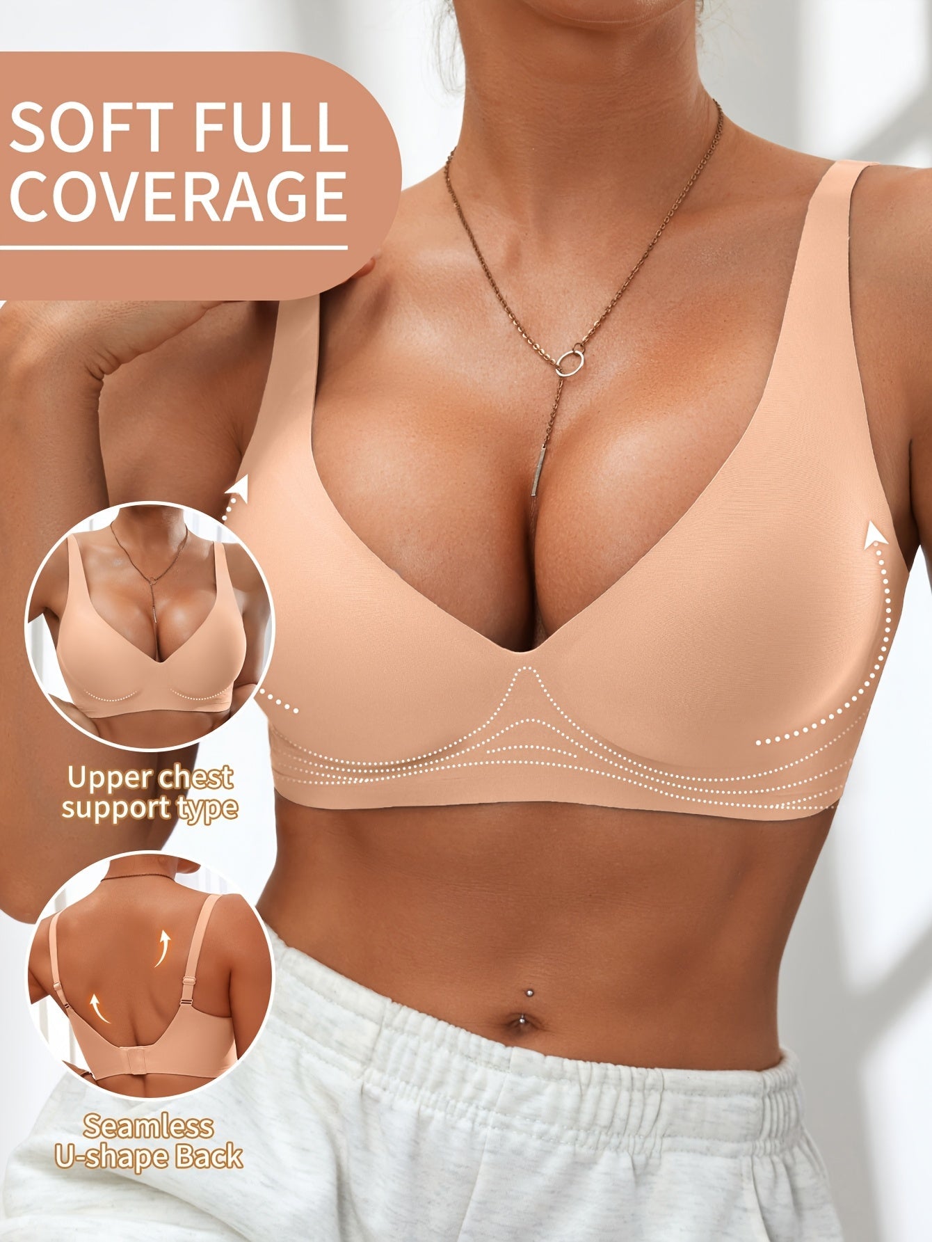 Isendra - Push-Up Beha met Hoge Comfort en Bedekking