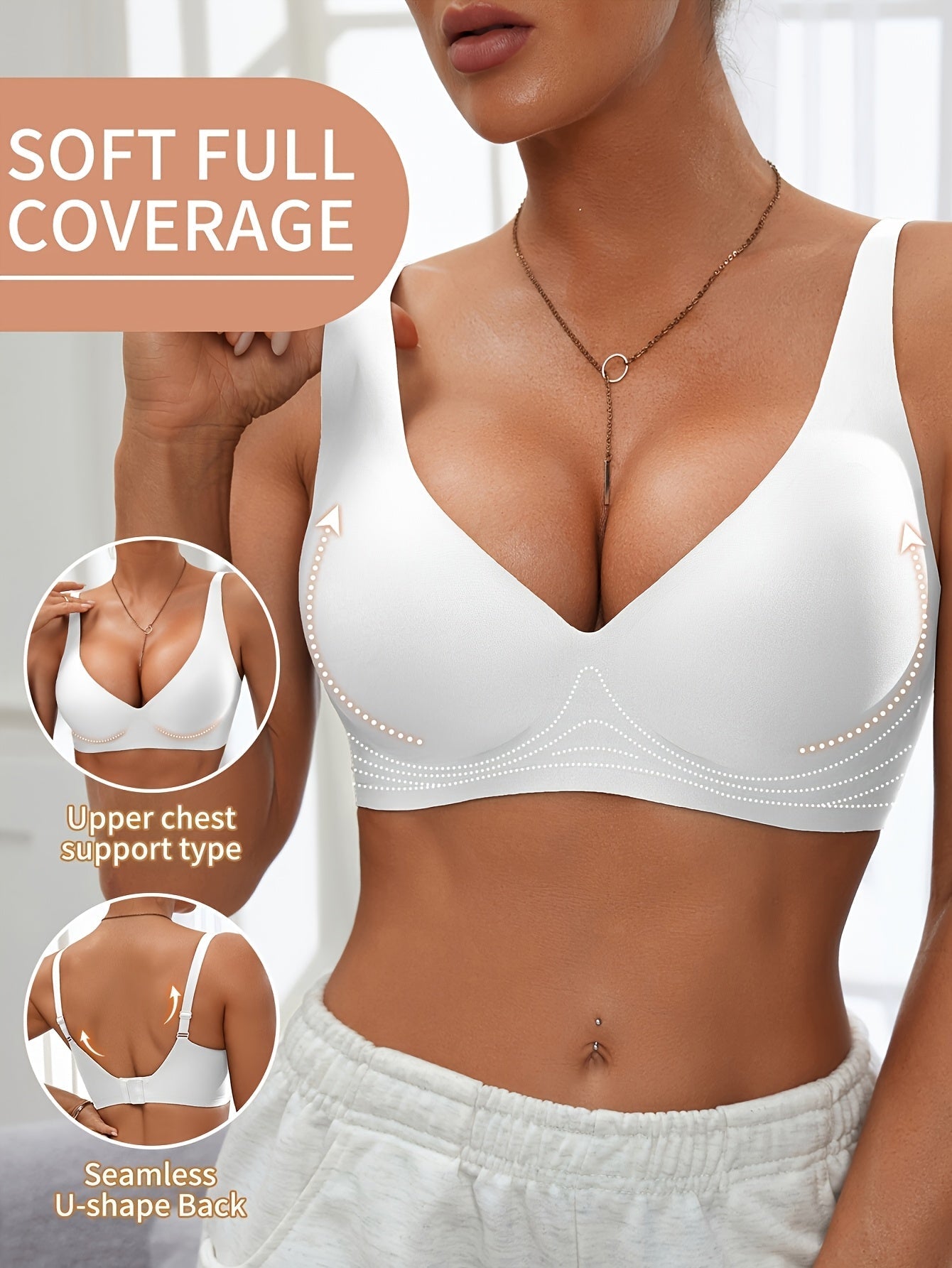 Isendra - Push-Up Beha met Hoge Comfort en Bedekking