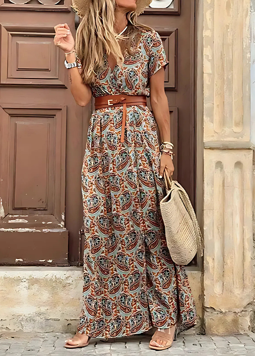 Alanis - Elegante Boheemse Maxi Dress