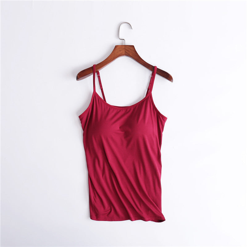 Monica - Tanktop met Ingebouwde Bh