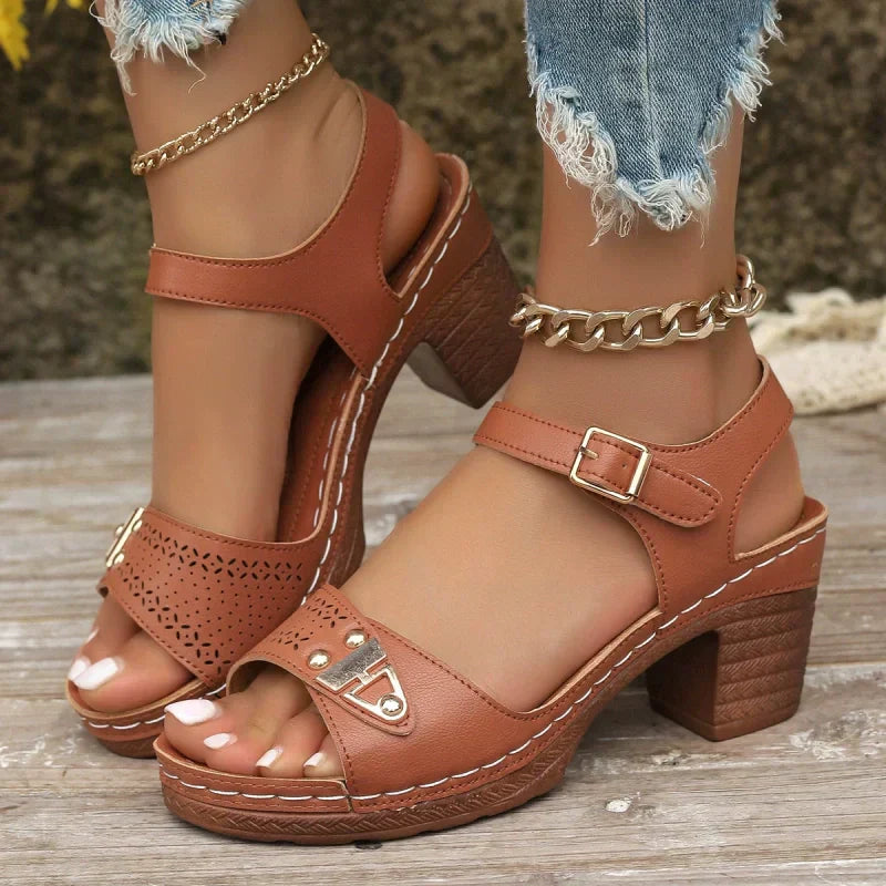 Odelia - Dames Sandalen met hak