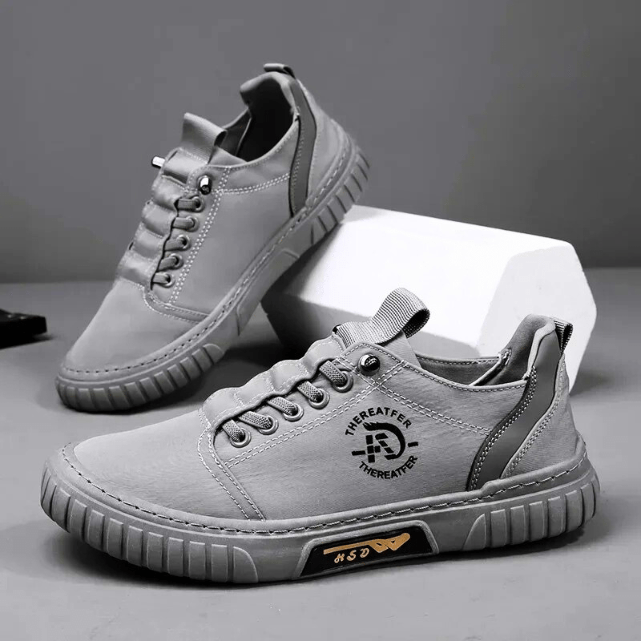 Cedric - Lichte en comfortabele casual herensneakers